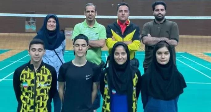 طلای دونفره بدمینتون مناطق آسیا برگردن دختران ایرانی طلای دونفره بدمینتون مناطق آسیا برگردن دختران ایرانی
