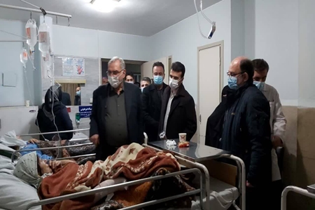 سفر وزیر بهداشت به مناطق زلزله زده
