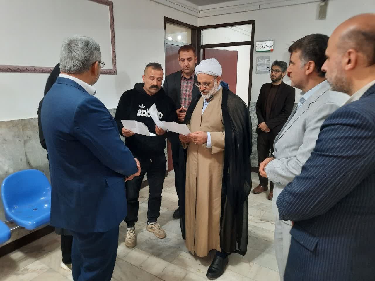 بازدید رئیس کل دادگستری مازندران از حوزه قضایی قائمشهر