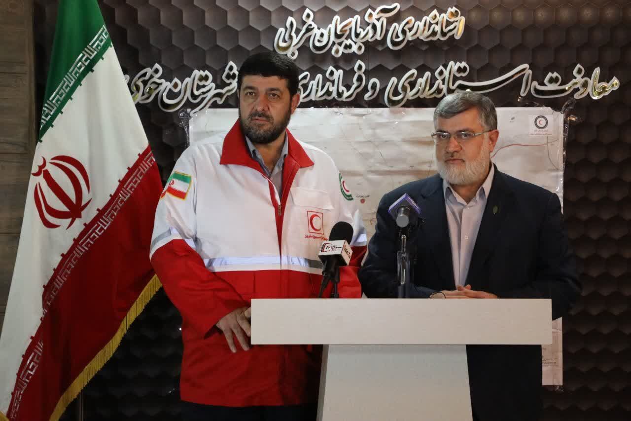 ۹۸ هزار زلزله زده در خوی اسکان داده شدند