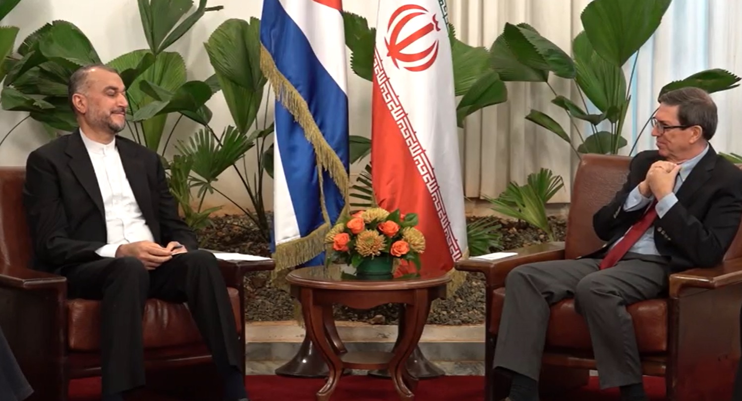 دیدار وزرای امور خارجه ایران و کوبا