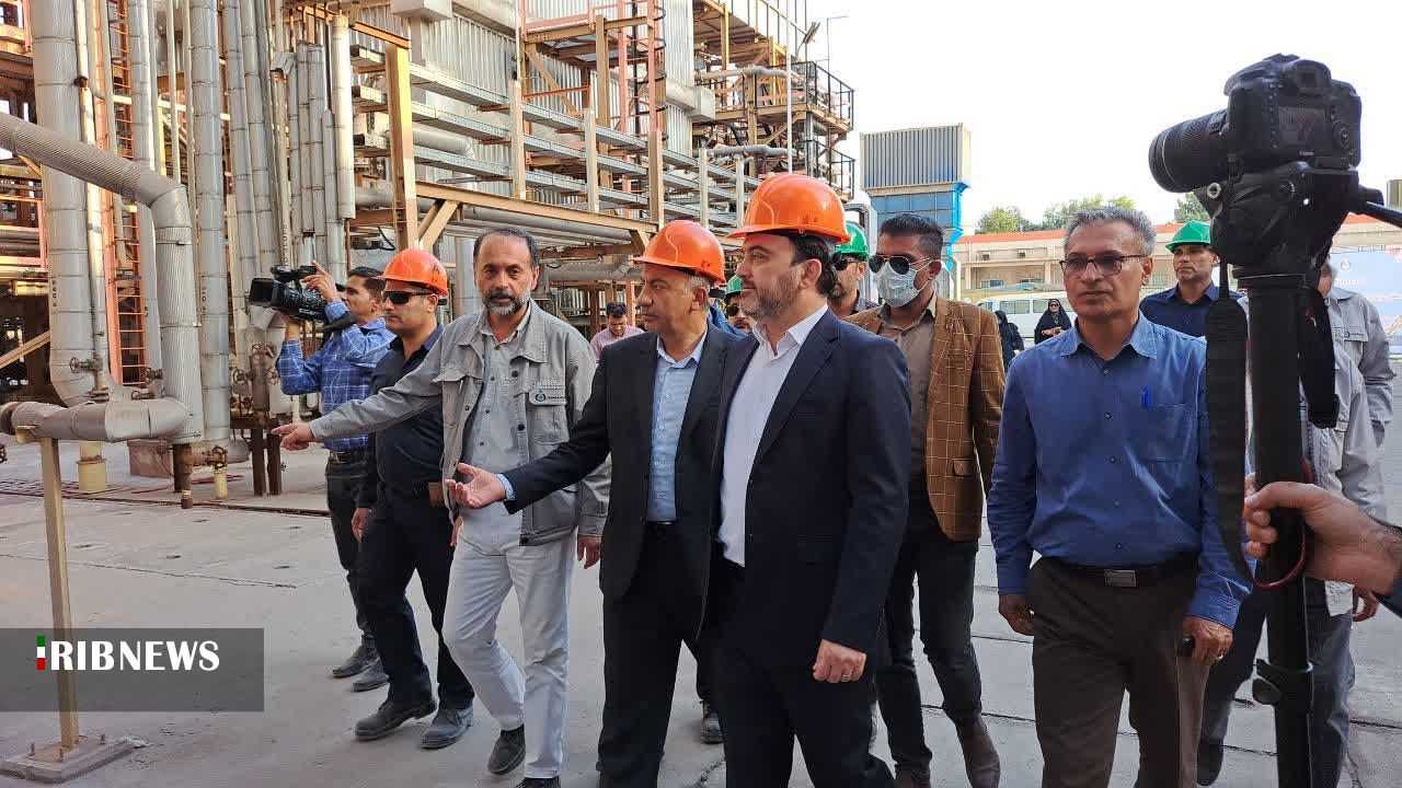 بهره برداری از ۴ طرح صنعتی در شرکت پالایشگاه نفت بندرعباس بهره برداری از ۴ طرح صنعتی در شرکت پالایشگاه نفت بندرعباس