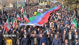 پاسخ مردم آگاه و همیشه هوشیار سرزمین آفتاب به دسیسه های شوم استکبار