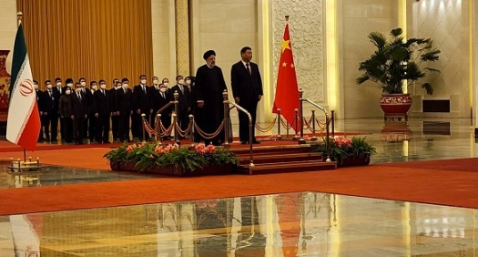 رئیسی در کنگره ملی چین مورد استقبال رسمی قرار گرفت