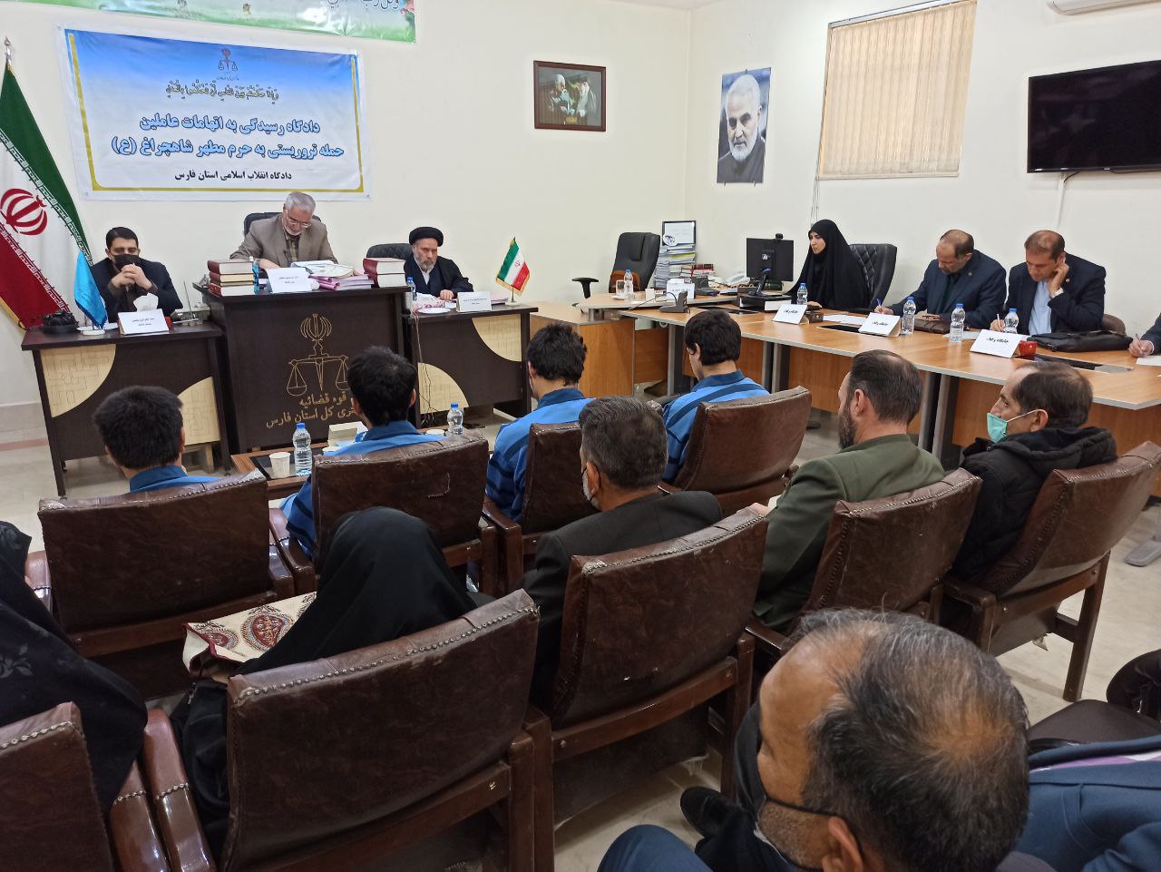 دادگاه عاملان حمله تروریستی در شاهچراغ (ع) برگزار شد