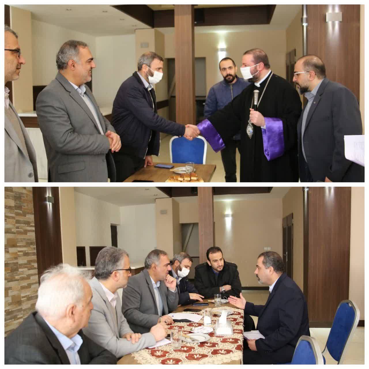 دیدار چهره به چهره معاون استاندار با شهروندان ارامنه اصفهان