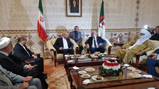 استقبال رئیس مجلس الجزایز از آقای قالیباف