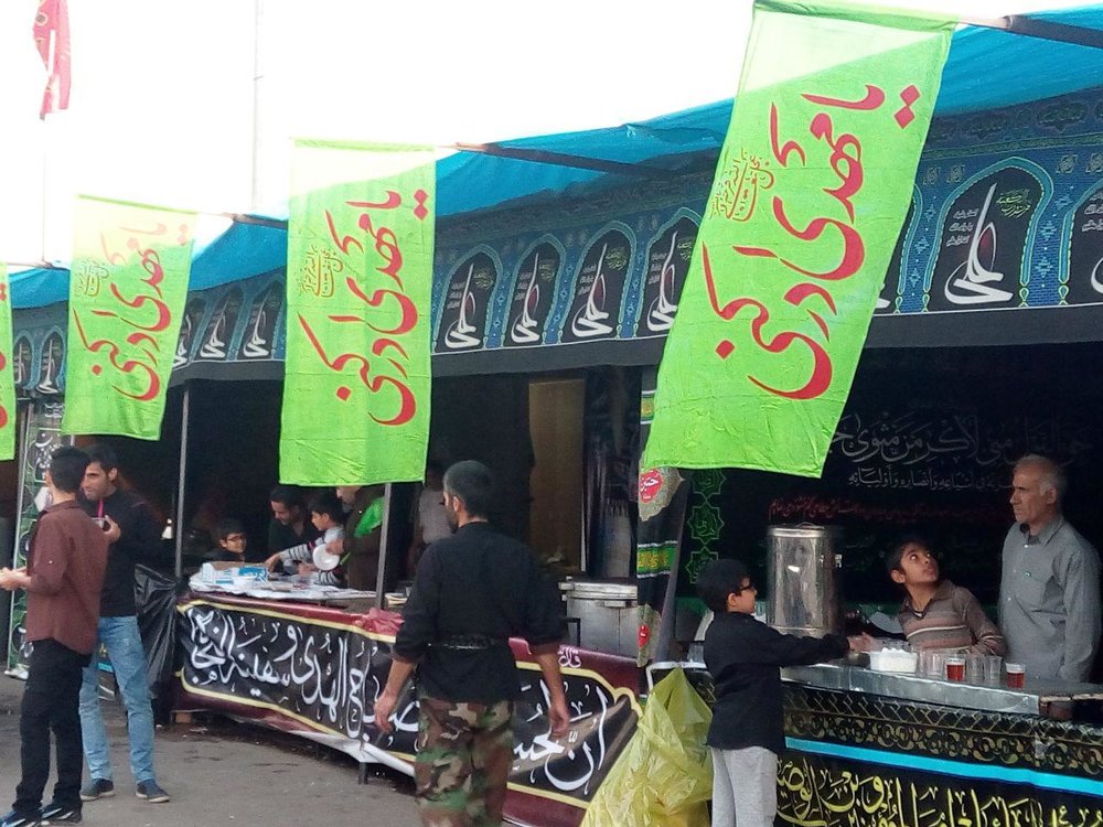 قدردانی از موکب‎داران اربعین در یزد