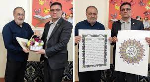 تجلیل از هنرمند پیشکسوت و کاتب قرآن کریم