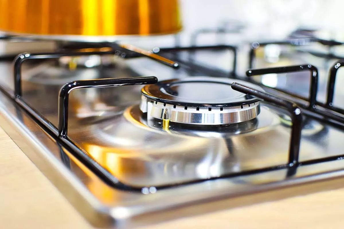 برق انداختن سریع اجاق گاز بدون مواد شیمیایی