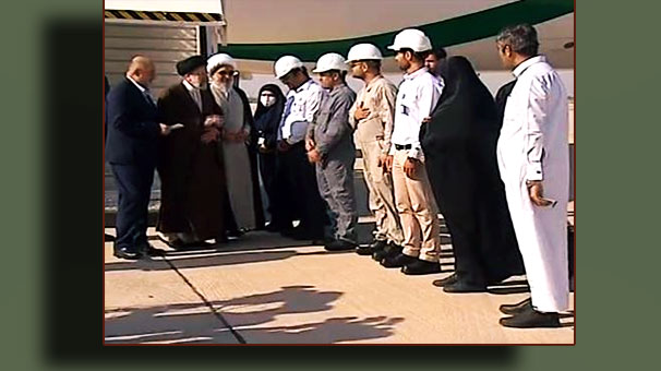 رئیس جمهور وارد بوشهر شد