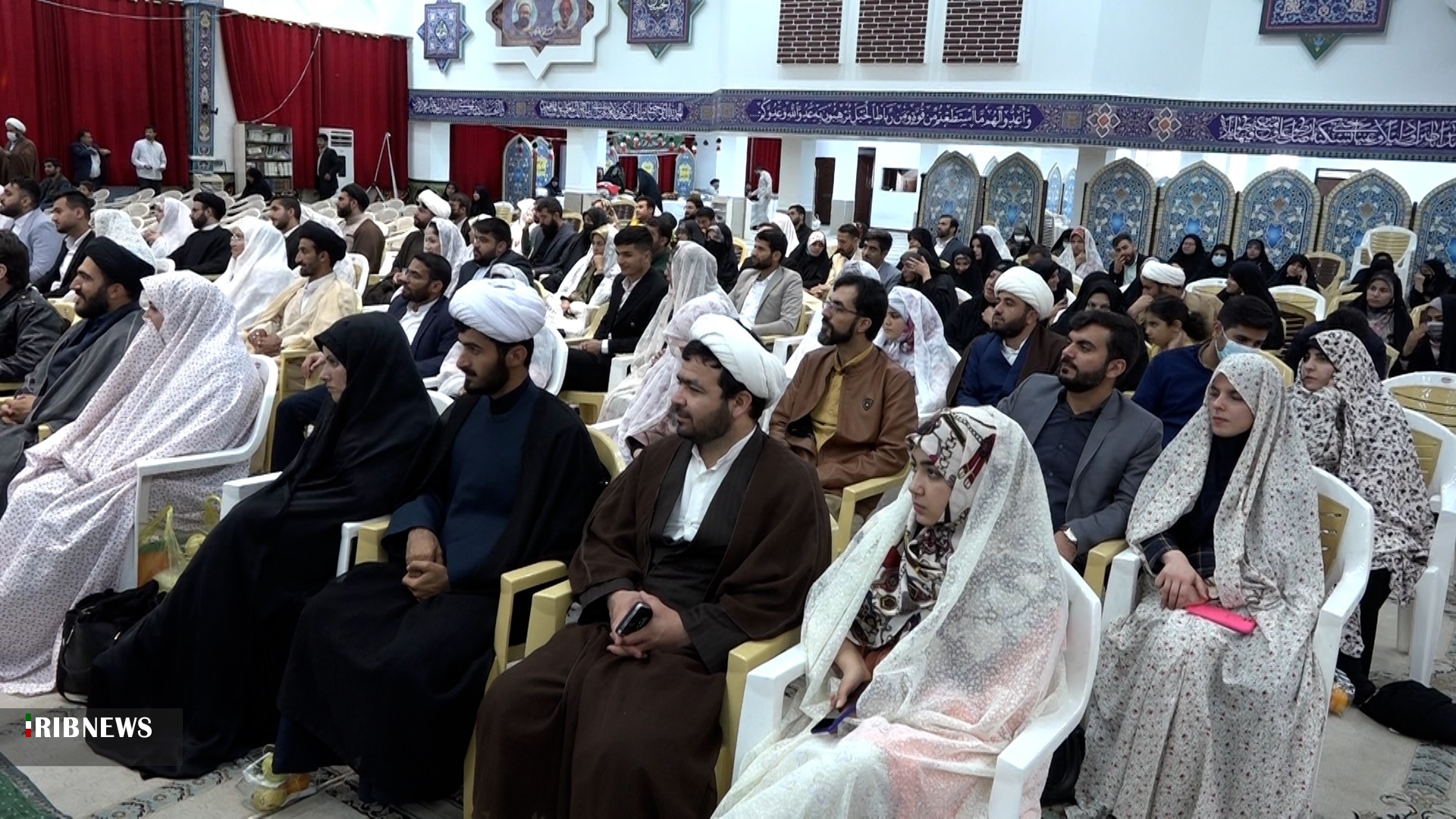 برگزاری جشن ازدواج آسان ۵۰ زوج طلبه در یاسوج