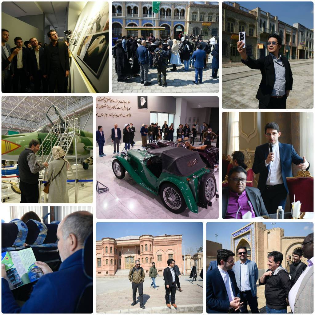 برگزاری سومین تور تهران‌گردی ویژه خانواده دیپلماتیک در منطقه ۲۱ تهران