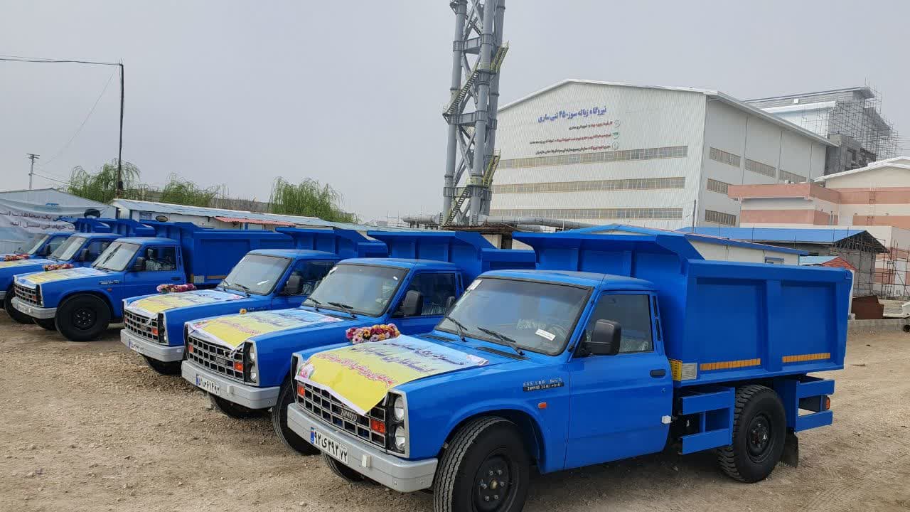 واگذاری ۱۵ خودروی حمل زباله به دهیاری‌های مازندران