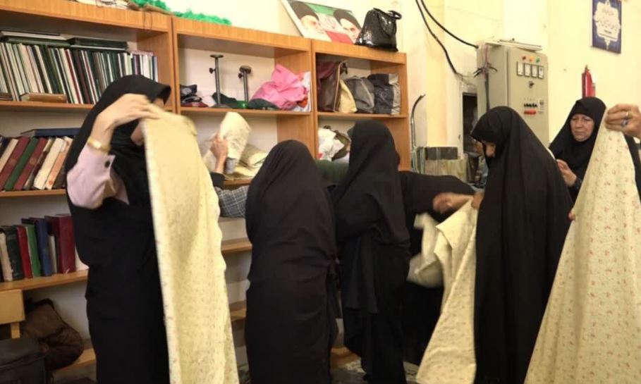 غبار روبی مساجد نقاط مختلف استان یزد