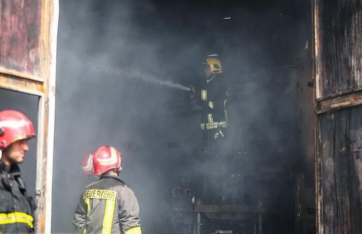 حضور دادستان همدان در محل حادثه انفجار