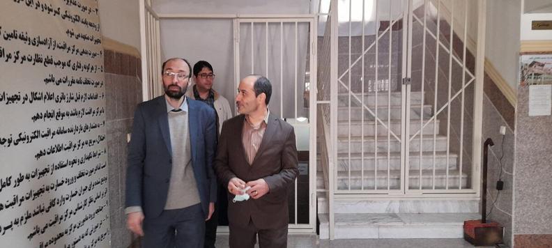 بازدید رئیس مرکز آمار و فناوری قوه قضاییه از زندان اراک