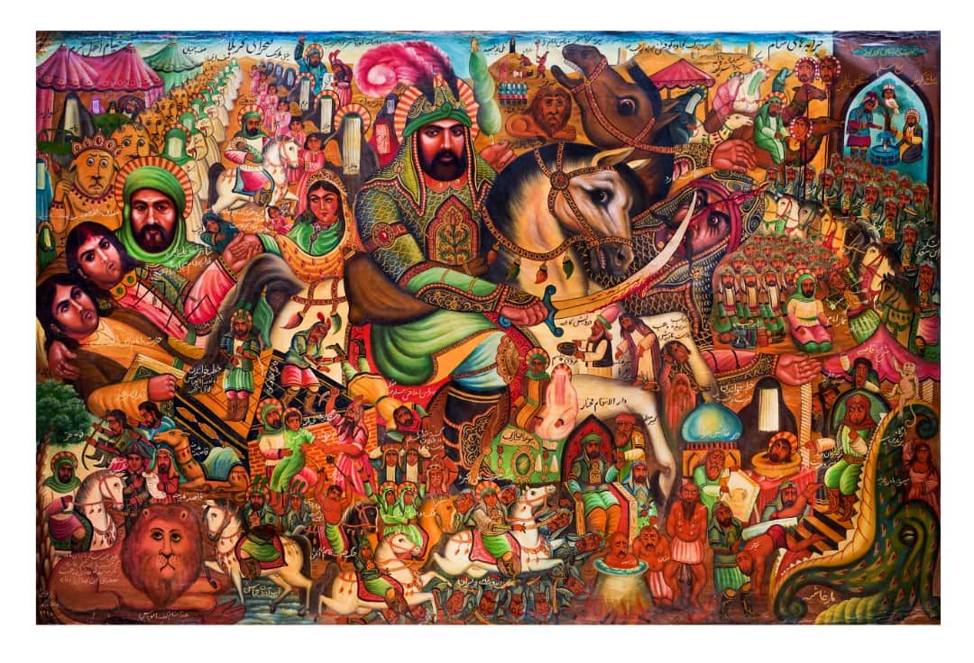 نقالی خوانی کی وارد فر هنگ  ایرانی شد + فیلم نقاله خوانی