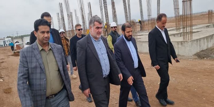 بازدید سرزده رئیس بنیاد مسکن کشوراز طرح مسکن ملی در زرند