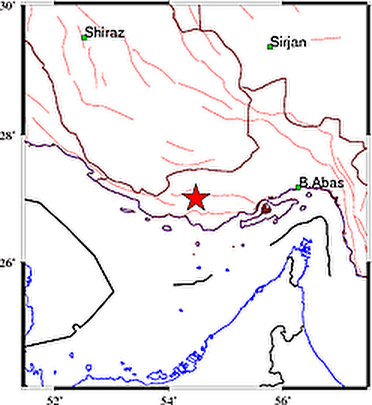 زمین لرزه ۴ ریشتری غرب هرمزگان را لرزاند