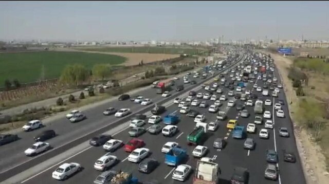 ثبت بیش از سه میلیون تردد در محورهای برون شهری تهران