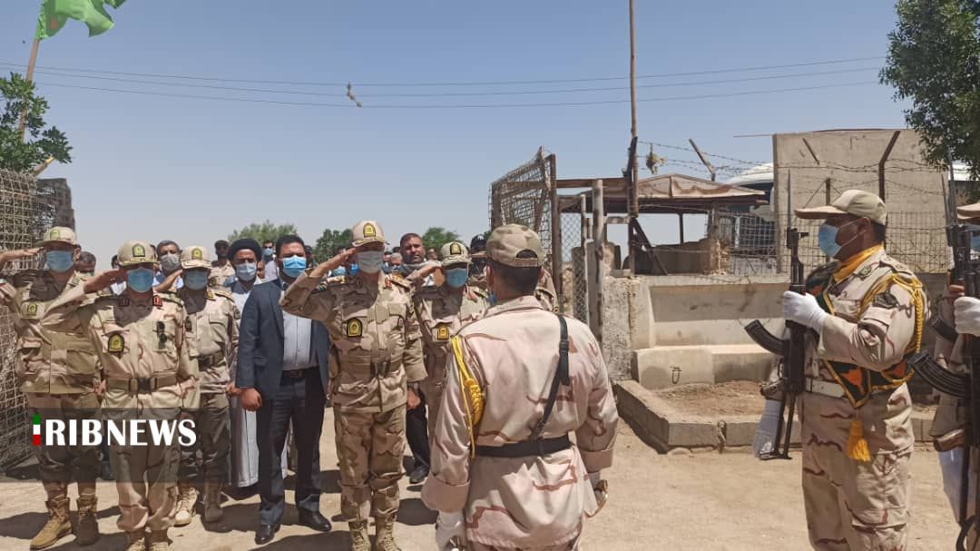 حضور سردار گودرزی فرمانده مرزبانی کشور در پاسگاه مرزی خین حضور سردار گودرزی فرمانده مرزبانی کشور در پاسگاه مرزی خین