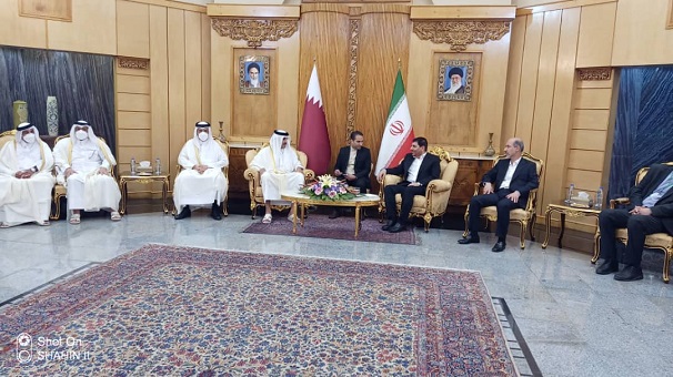 ورود امیر قطر به تهران