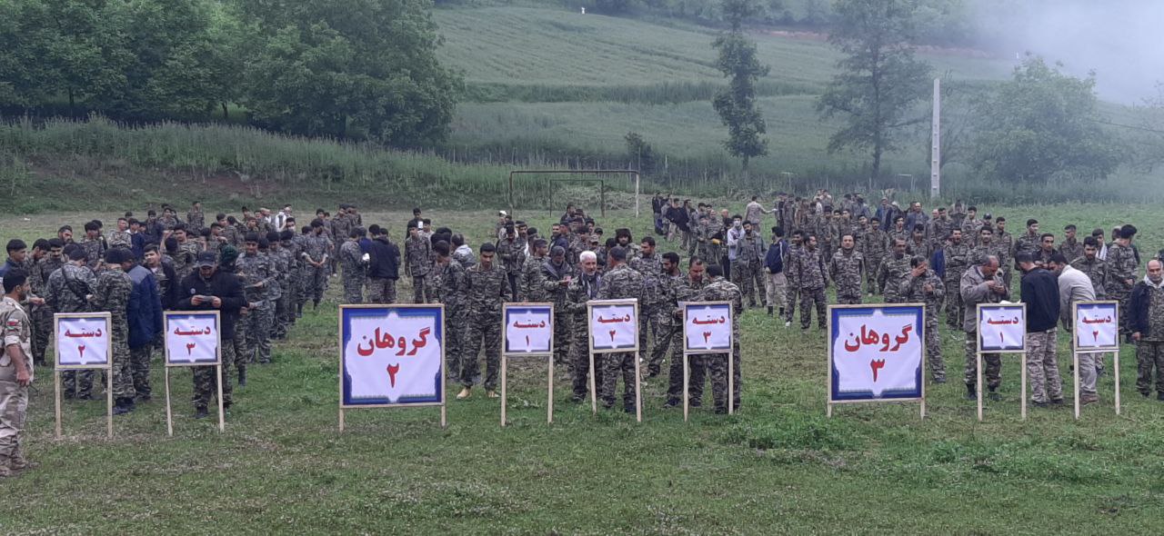 نمایش توان دفاعی بسیجیان مازندرانی در رزمایش الی بیت&zwnj;المقدس