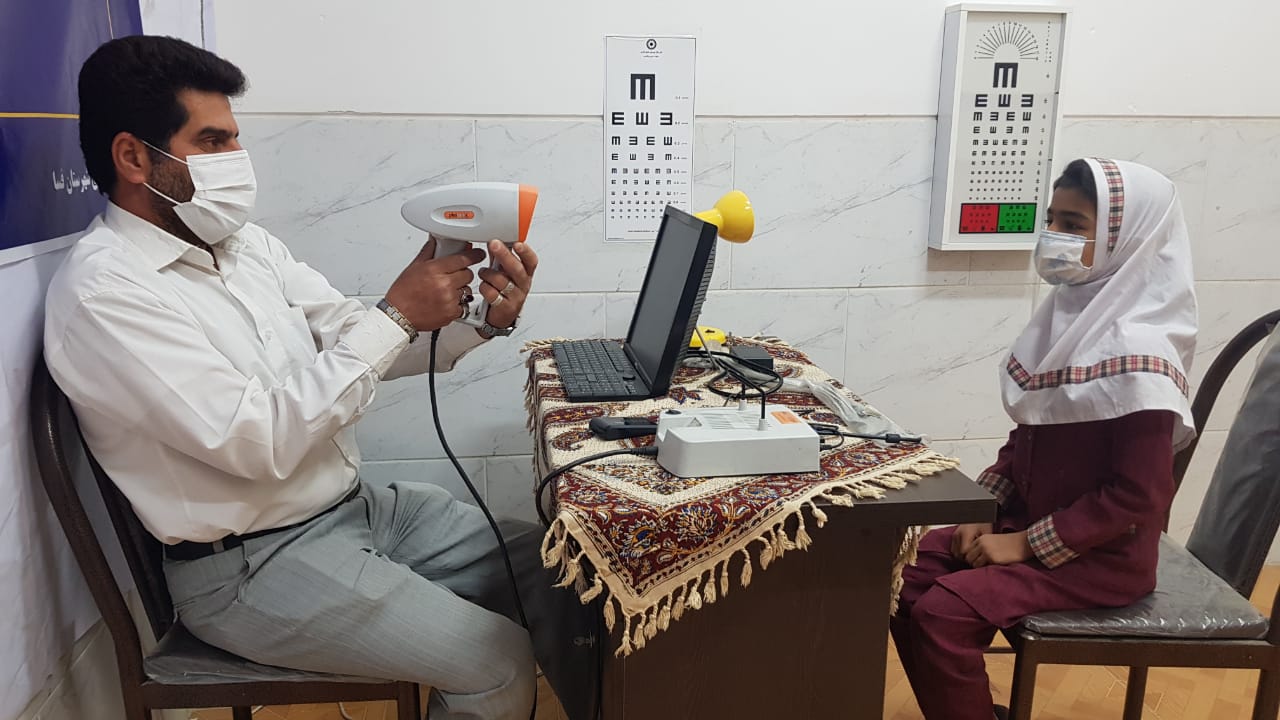 معاینه کودکان سه تا ۶ سال در طرح غربالگری تنبلی چشم