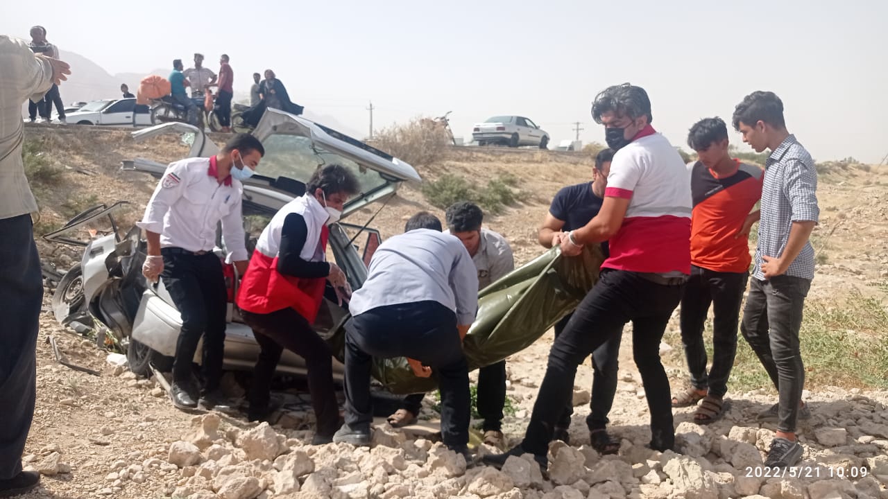 jصادف در جاده اهرم_برازجان یک کشته و یک مصدوم به جاگذاشت