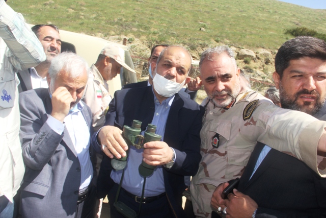 بازدید وزیر کشور از یگان‌های مرزی هنگ ارومیه