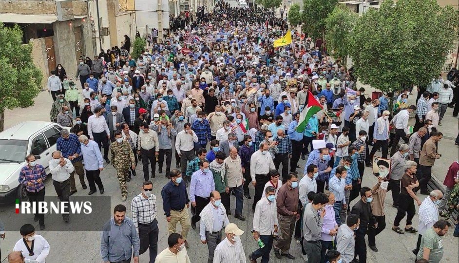 آزادی قدس شریف ثمره حضور حماسی مردم در راهپیمایی روز جهانی قدس ۱۴۰۱
