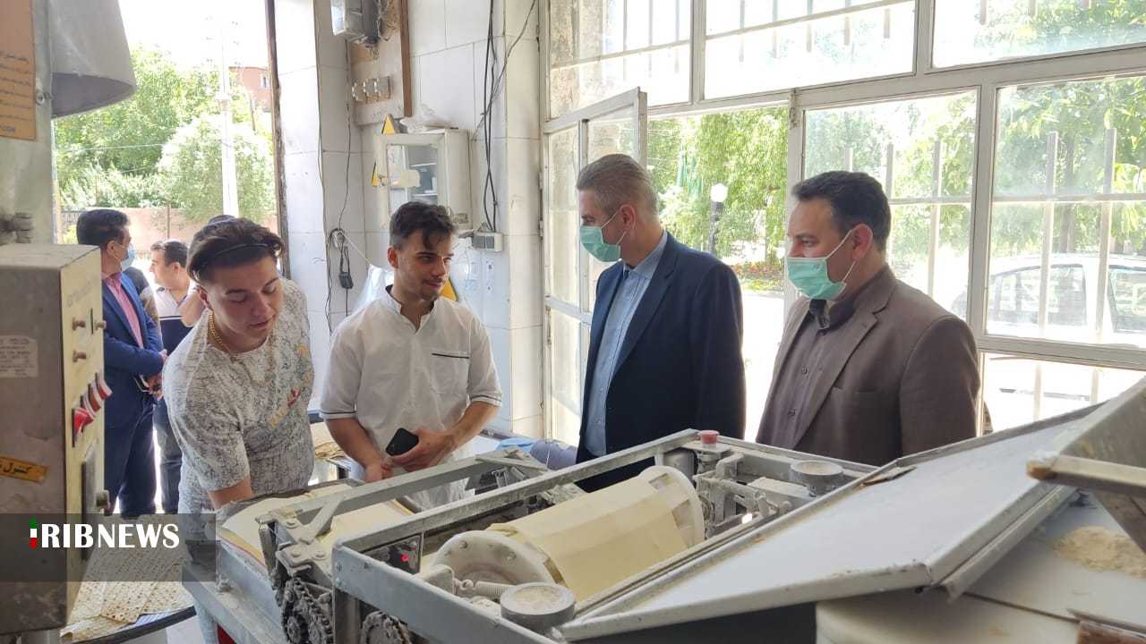 بازدید سرزده از مراکز پخت نان در دماوند بازدید سرزده از مراکز پخت نان در دماوند