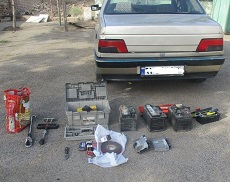 سارقان خودرو و محتویات آن در دلیجان به دام افتادند سارقان خودرو و محتویات آن در دلیجان به دام افتادند