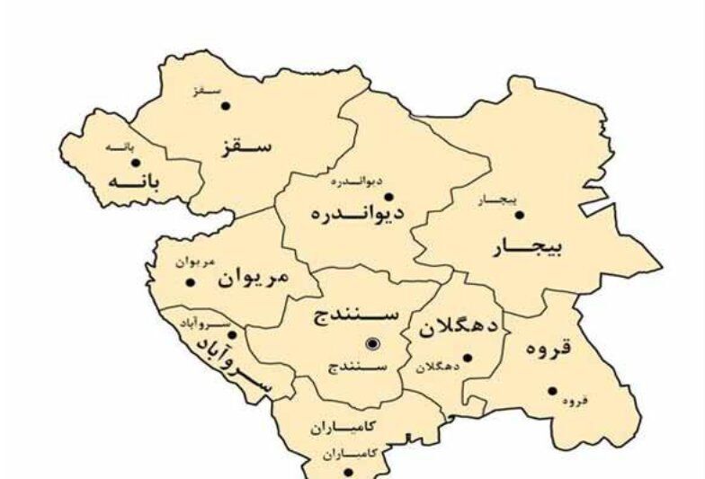 راه روستایی قروه و دهگلان حدود ۶۰ درصد است