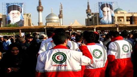 حضور ۷۴۰ نیروی عملیاتی هلال احمر در مراسم سالگرد امام راحل