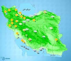 افزایش دما در برخی از استان‌های کشور