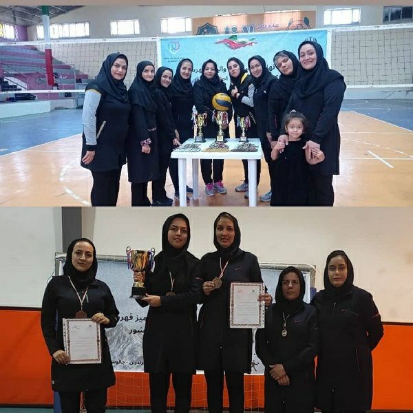 بانوان والیبالیست فرهنگی خراسان جنوبی، برسکوی سوم کشور