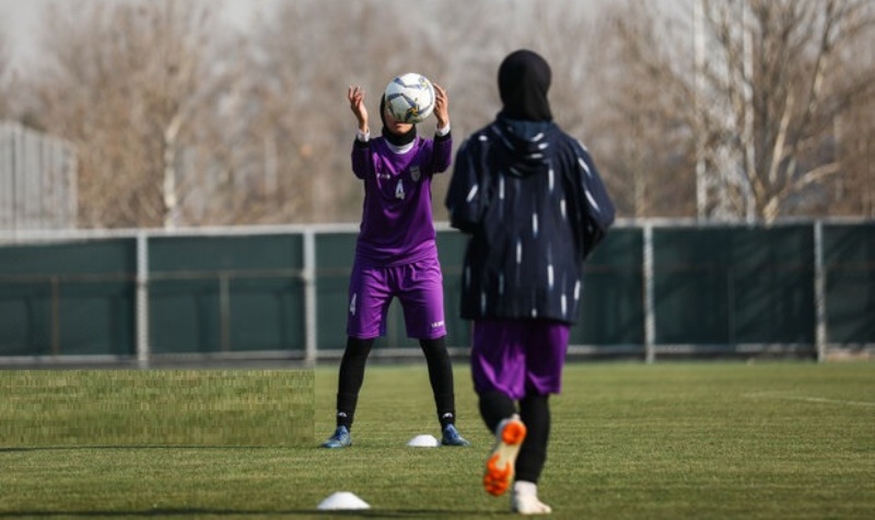 برگزاری اردوي استعدادیابی فوتبال دختران