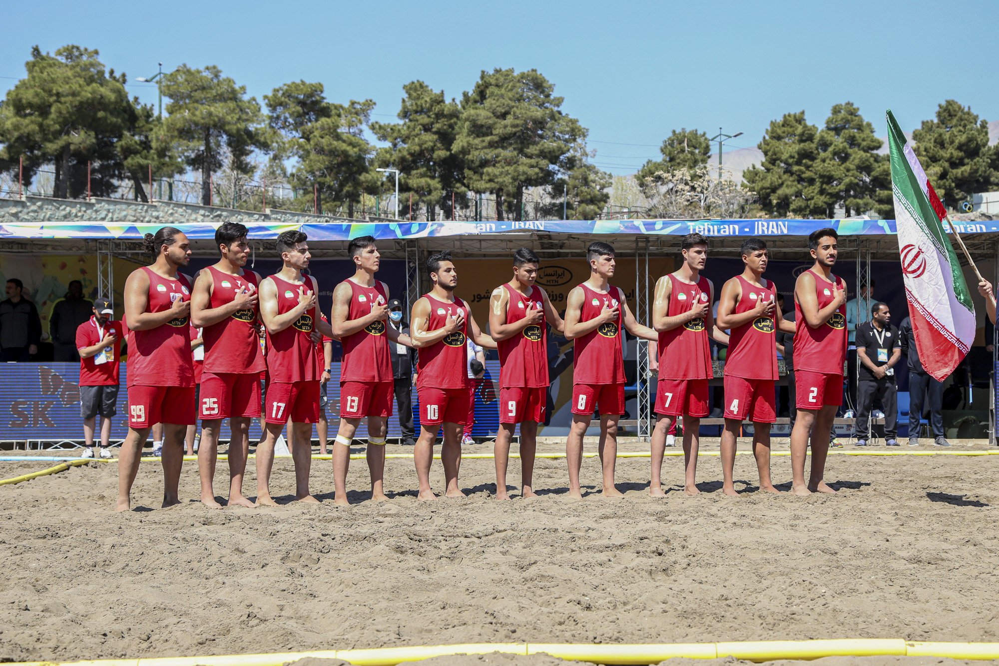 شکست قطر مقابل نوجوانان هندبال ساحلی ایران