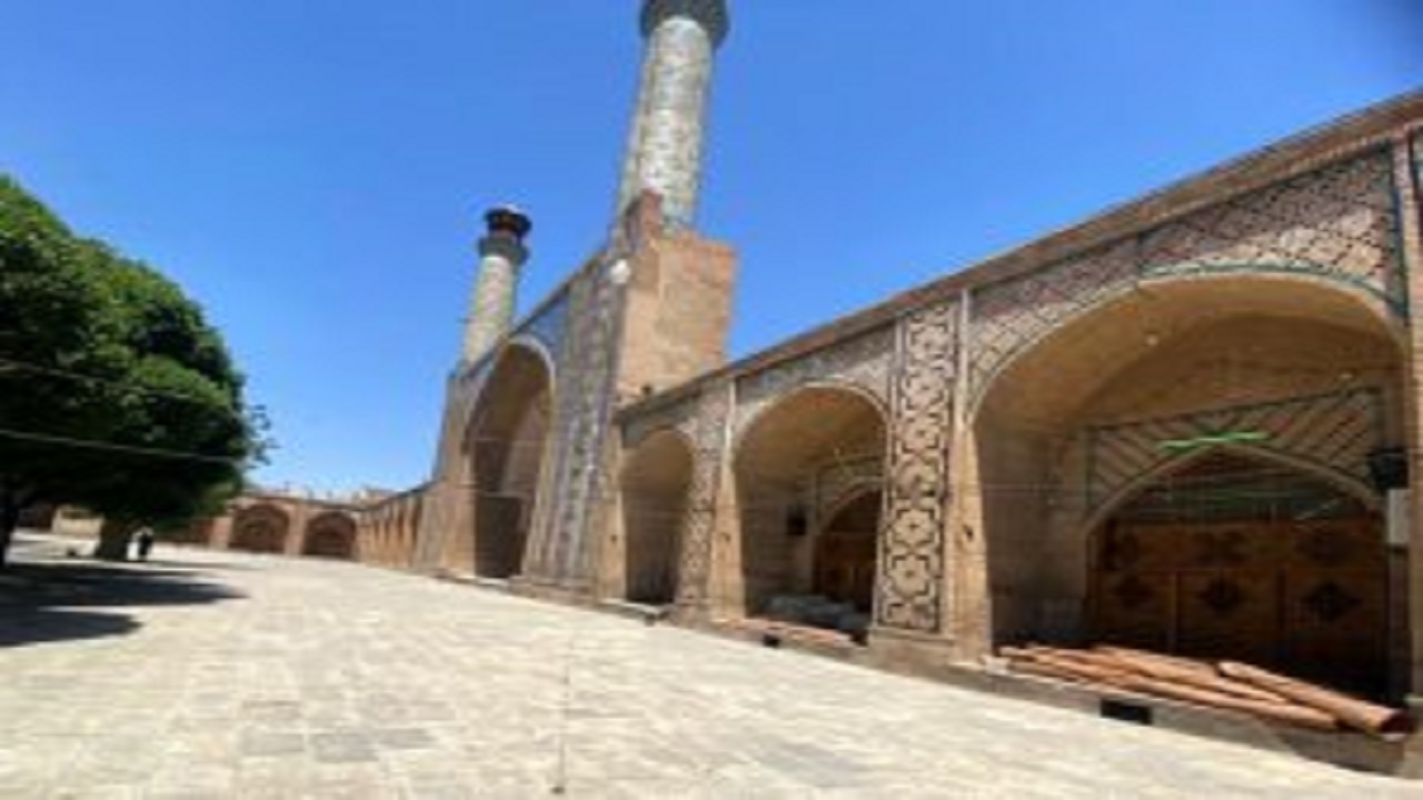 آغاز فصل جدید از مرمت مسجد جامع عتیق قزوین