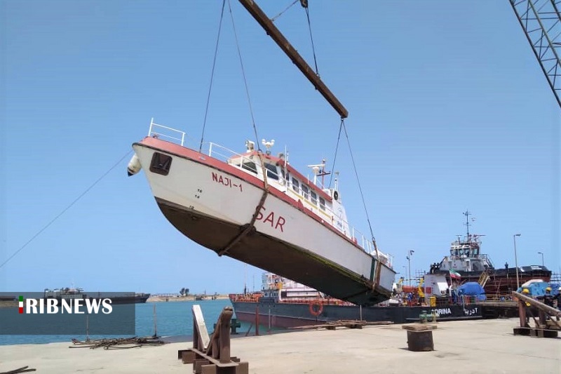 تعمیرات اساسی و زیرآبی ۴ فروند شناور عملیاتی در بندر امیرآباد