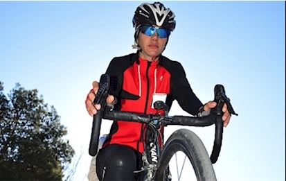 سمیه یزدانی نفر نخست استقامت جاده کشور شد