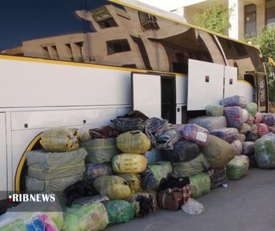 کشف لباس خارجی قاچاق در مراغه