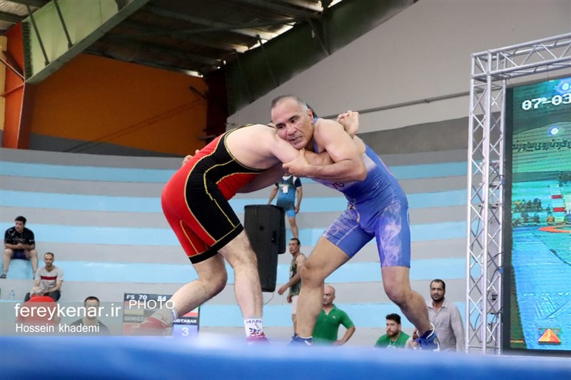 نتایج رقابت&zwnj;های کشتی پیشکسوتان قهرمانی کشور در فریدونکنار