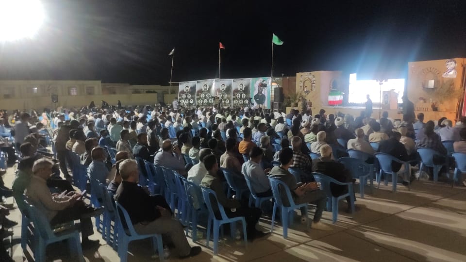 برگزاری یادواره شهید علی حاجبی وشهدای کربلای یک در بخش رودخانه