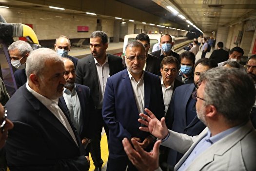 بهره برداری از ۸ ایستگاه خط ۶ متروی تهران تا پایان ۱۴۰۱