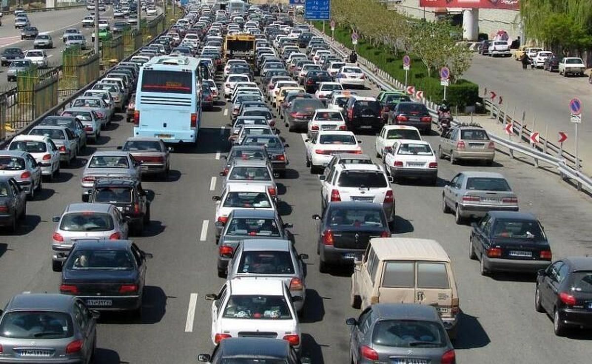 ترافیک سنگین در محور هراز مسیر جنوب به شمال