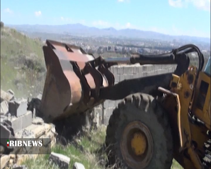 توقف ساخت وساز‌های غیر مجاز در همان مراحل اولیه ساخت