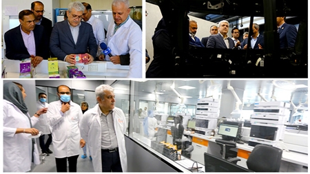 بازدید معاون علمی و فناوری رئیس جمهور از نمایشگاه دستاوردهای ایران ساخت